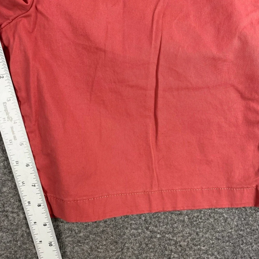 IZOD Saltwater Stretch Chino Shorts Mens 38 Coral Pink Blue Floral Bundle 2 Pack